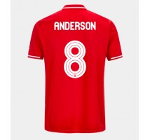 Nottingham Forest Elliot Anderson #8 Koszulka Podstawowa 2025-26 Krótki Rękaw